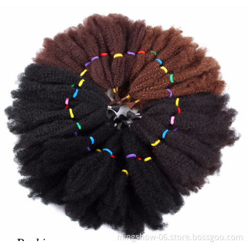 Cheap Crochet Braid Hair Afro Kinky Curly Synthetic Hair